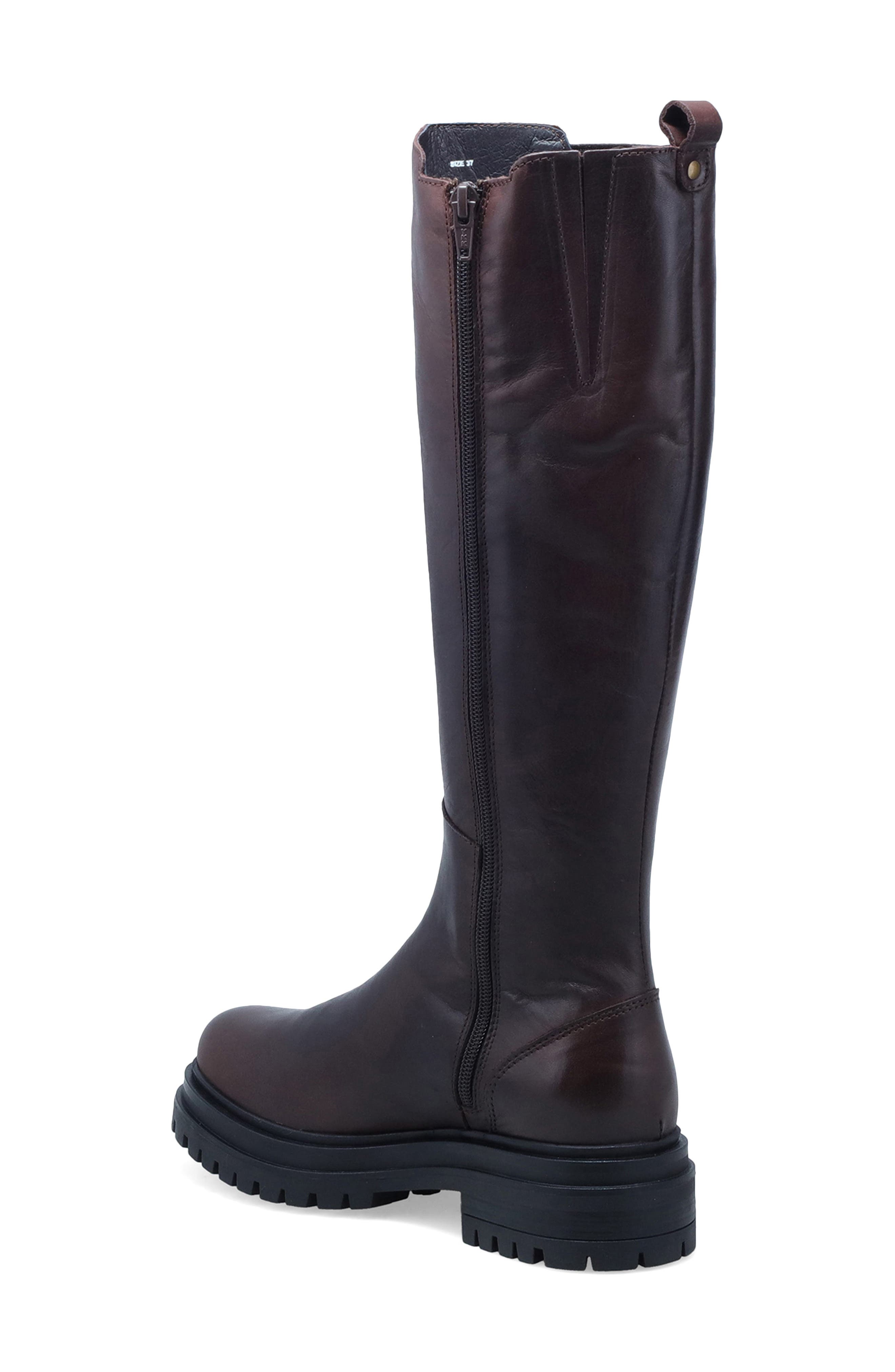 Miz Mooz Loren Knee High Boot, Alternate, color, Brown