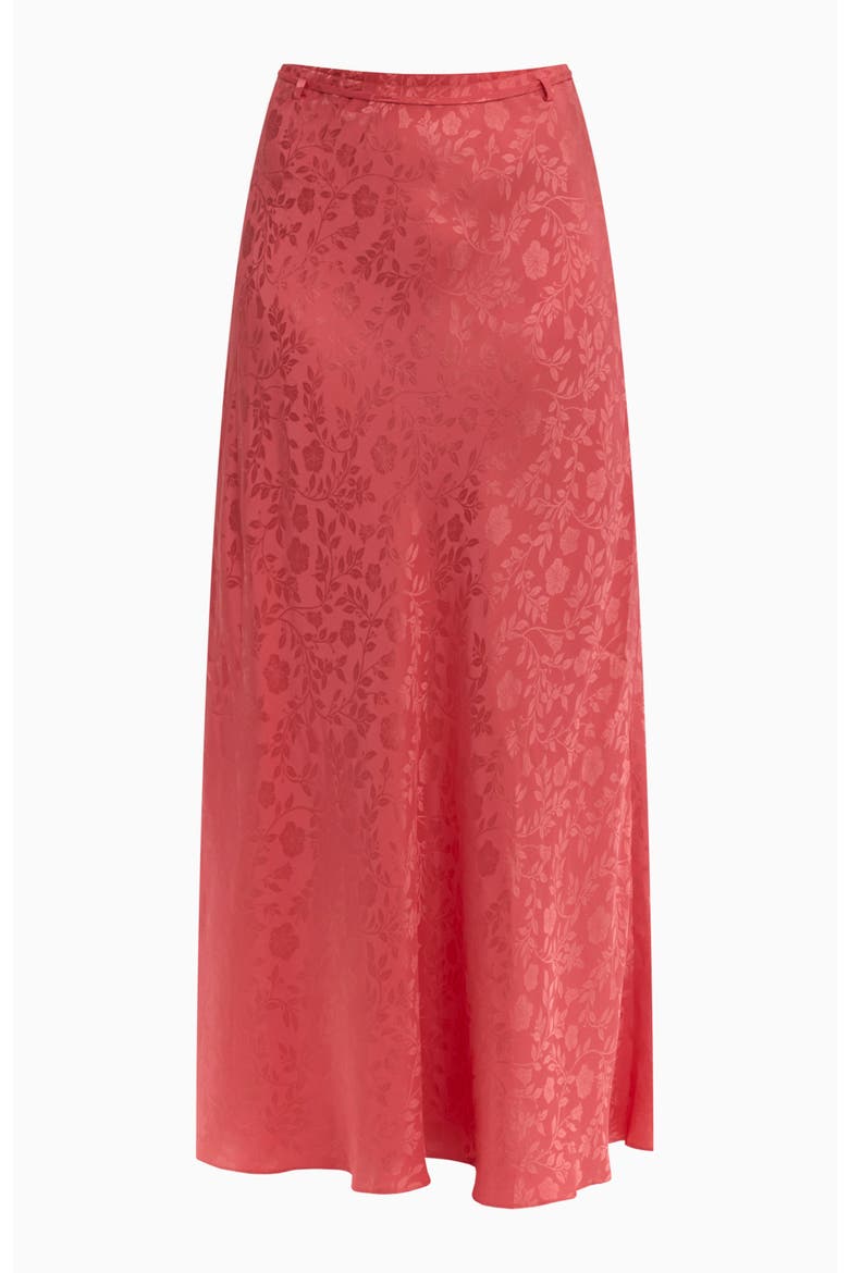 Emery Jacquard Skirt, Alternate, color, Coral Blush