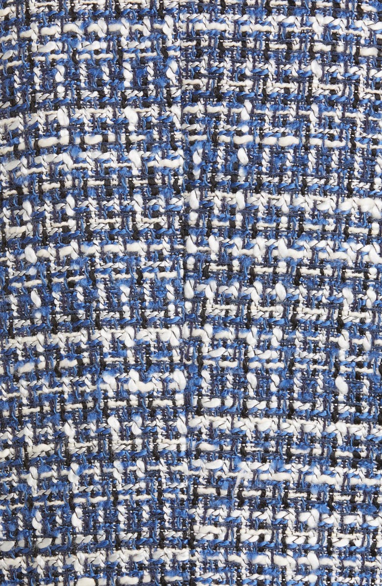 Veronica Beard Brim Cotton Blend Tweed Jacket, Alternate, color, Blue Multi