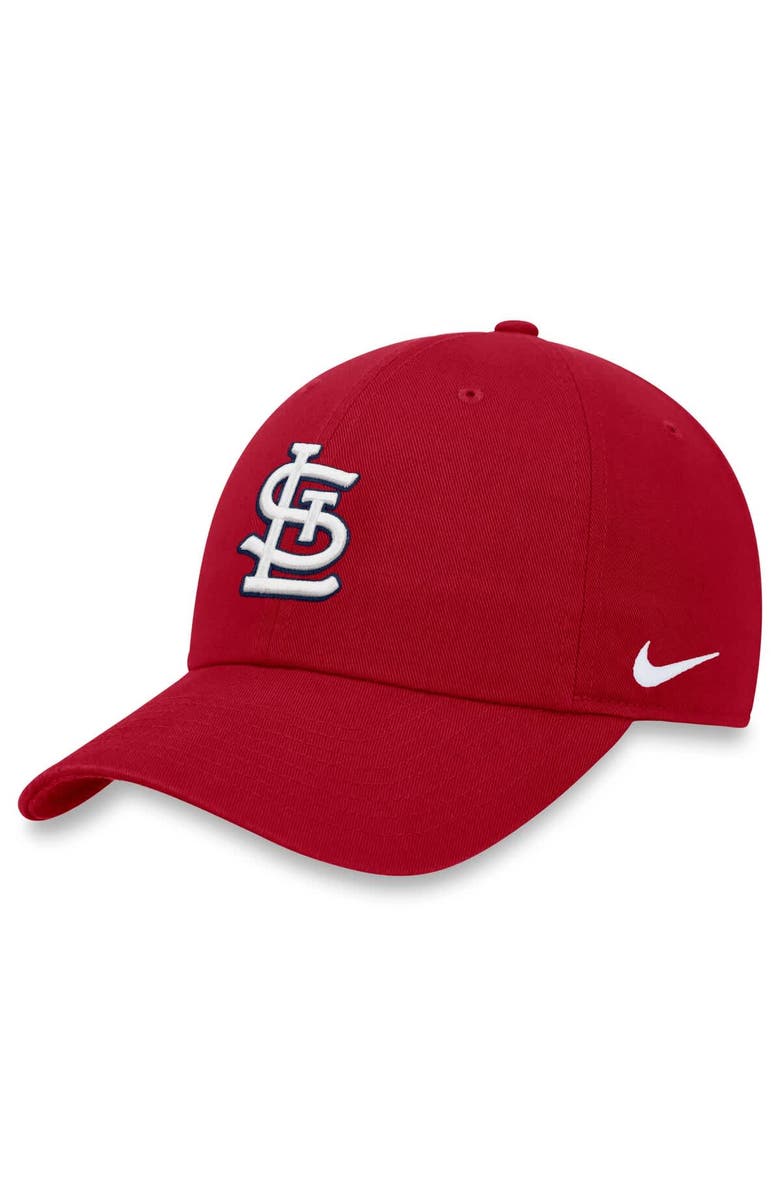 Nike Men's Nike Red St. Louis Cardinals Club Adjustable Hat, Main, color, Red