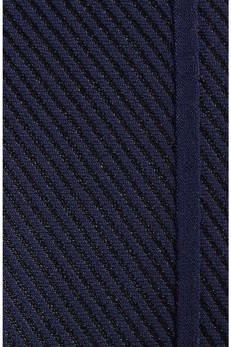 Diagonal Knit Sweater, Alternate, color, NAVY
