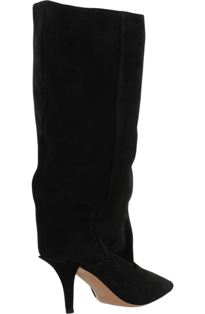 Paris Texas Ines Pointed Toe Boot, Alternate, color, Off Black