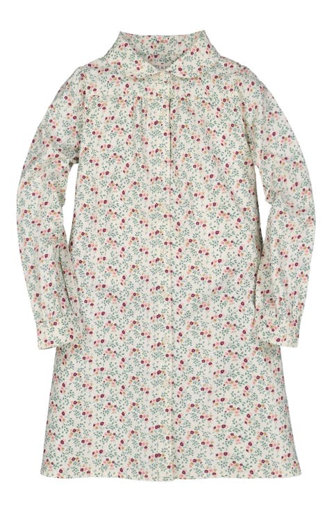 Baby Girls' Peter Pan Collar Shirtdress, Infant
