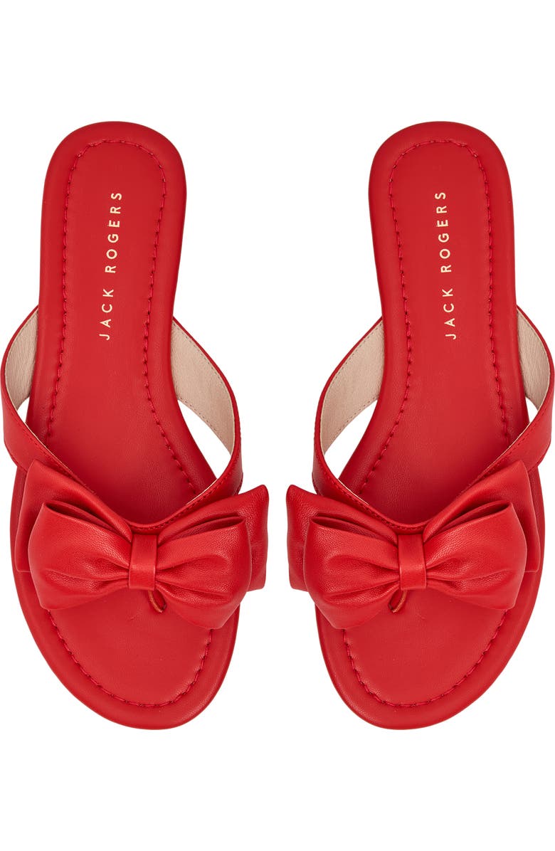 Jack Rogers Vannah Flip Flop, Alternate, color, Fire Red