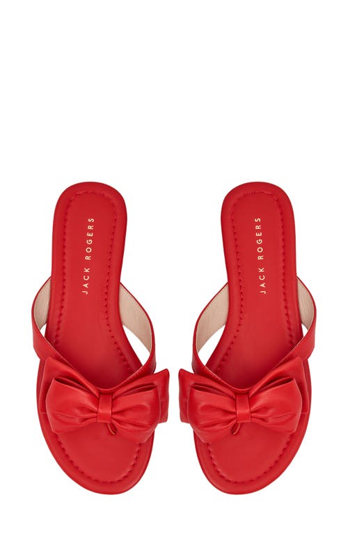 Jack Rogers Vannah Flip Flop In Red