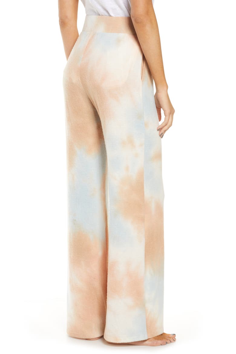 Tie Dye Lounge Sweatpants, Alternate, color, PINK MULTI
