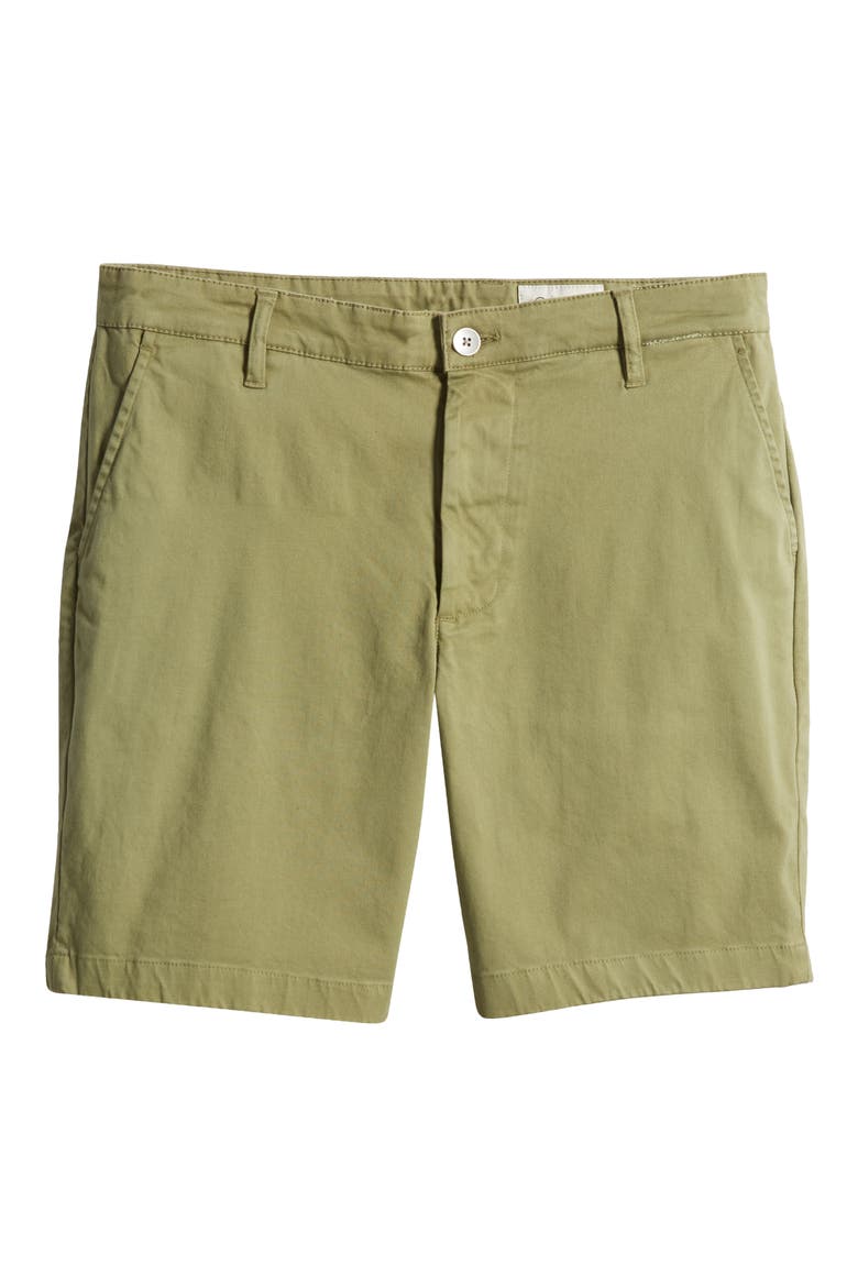 Wanderer 8.5-Inch Stretch Cotton Chino Shorts, Alternate, color, CAVALRY SAGE