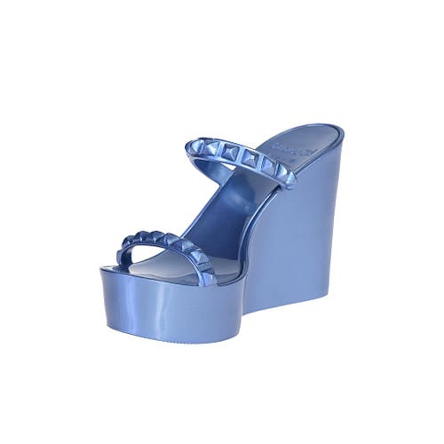 Carmen Sol Tonino Mid Pump In Blue