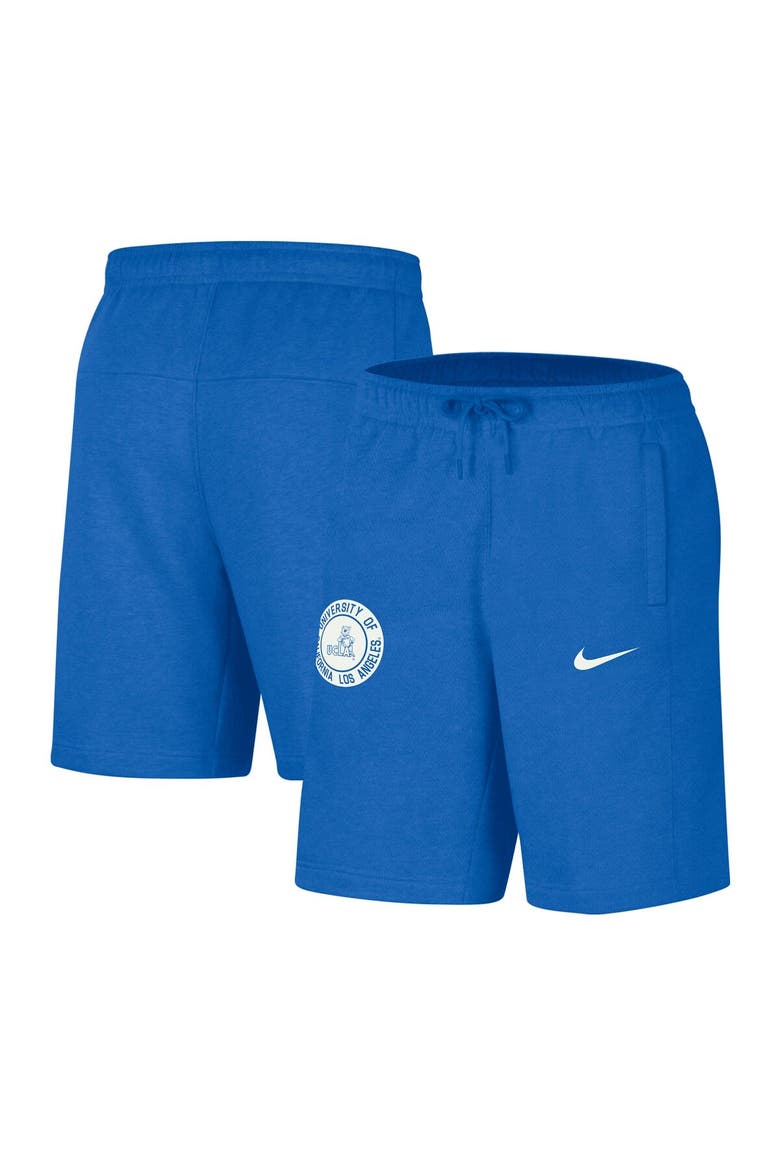 Men's Nike Blue UCLA Bruins Logo Shorts, Main, color, Blue