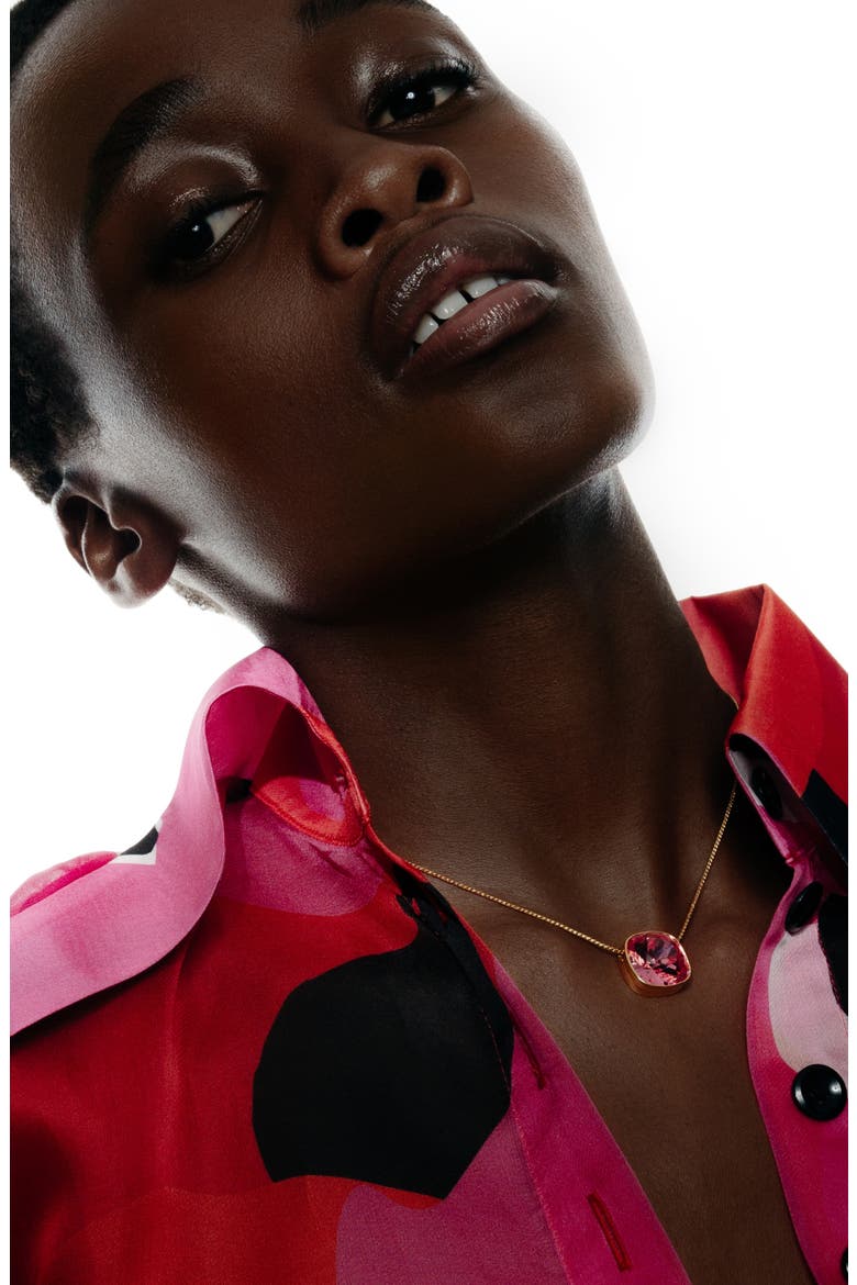 1990s Vintage D'Orlan Pink Necklace, Alternate, color, D'Orlan