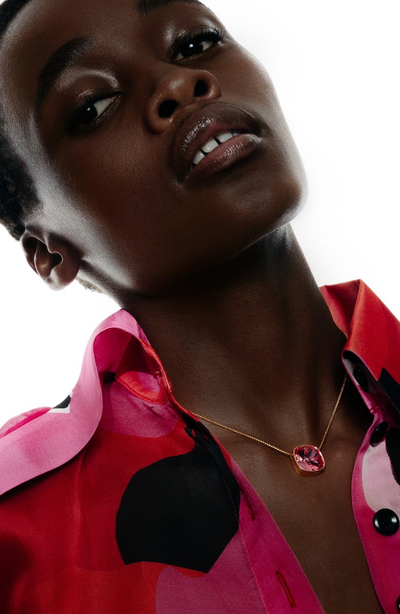 Susan Caplan 1990s Vintage D'Orlan Pink Necklace, Alternate, color, D'orlan