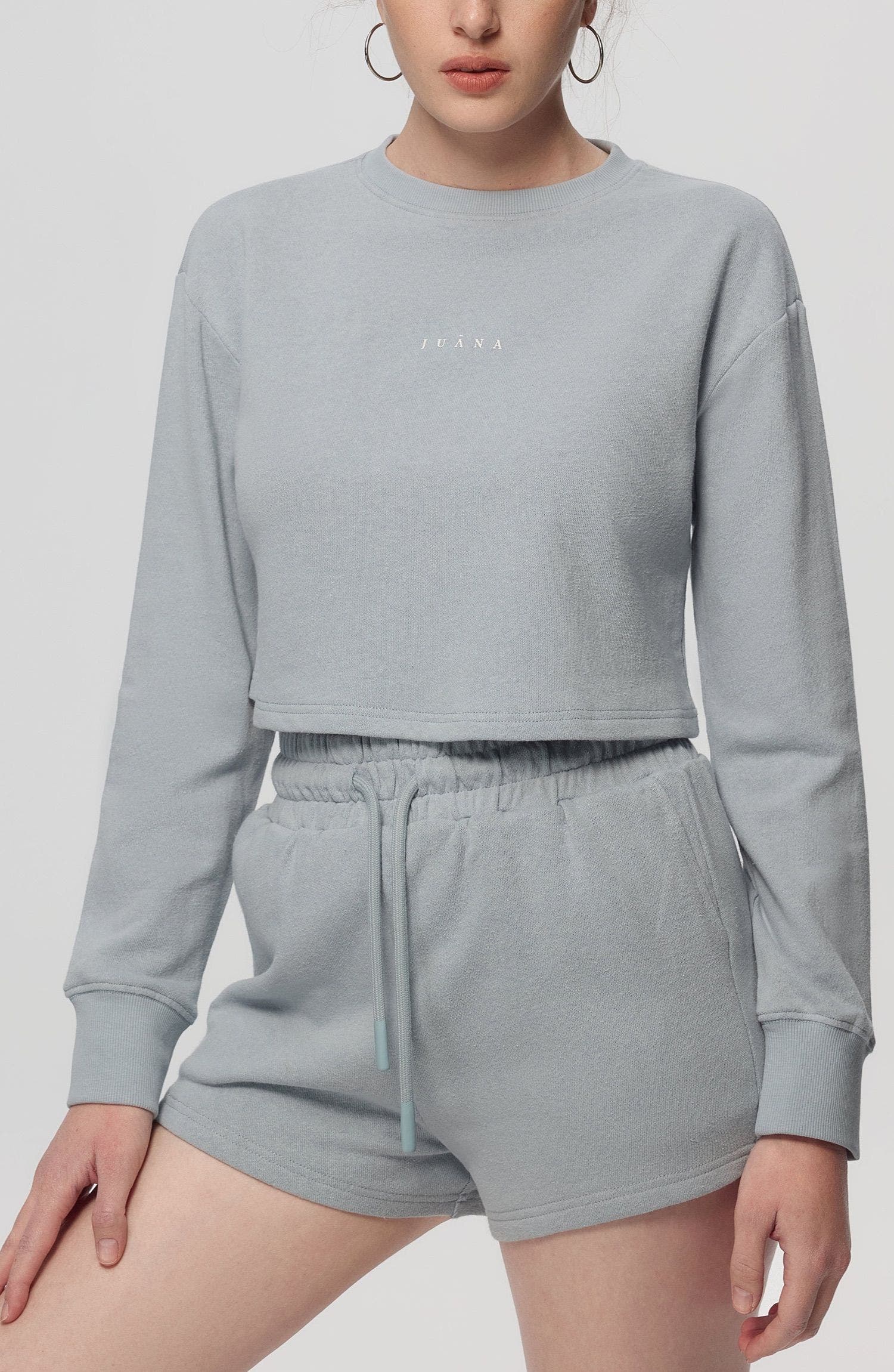 JUANA Hemp Essentials French Terry Shorts (Women) | Nordstrom