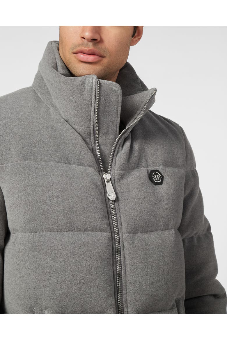 Wool Puffer Jacket Late Checkout Men, Alternate, color, grey