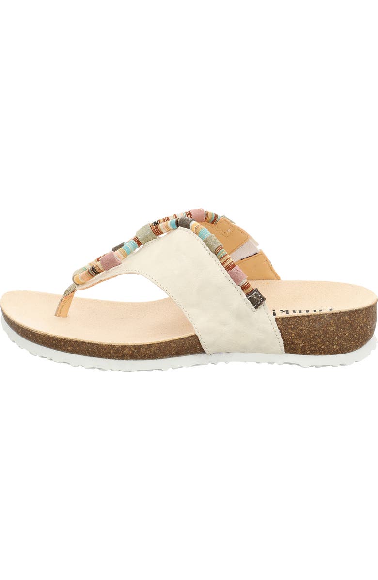 Think! Julia Rope Flip Flop, Alternate, color, Bianco Combo