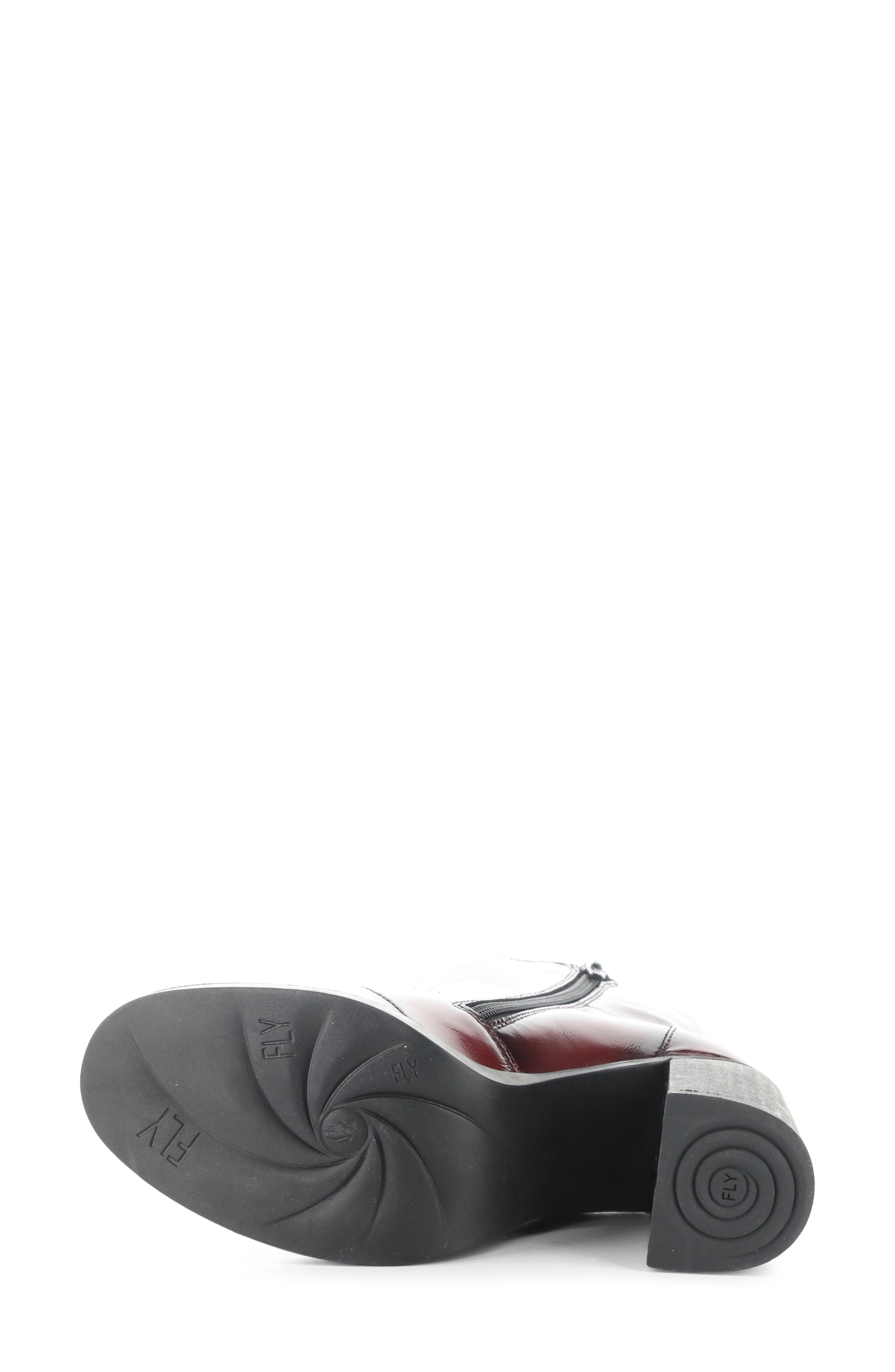 Fly London Siju Block Heel Bootie, Alternate, color, 002 Int Rust