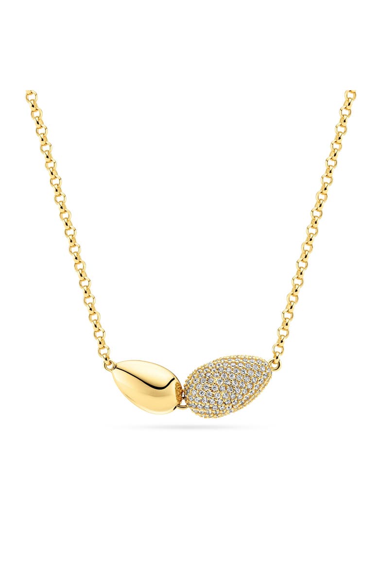 Sif Jakobs Jewellery Necklace Goccia Due, Main, color, 18K Gold Plated