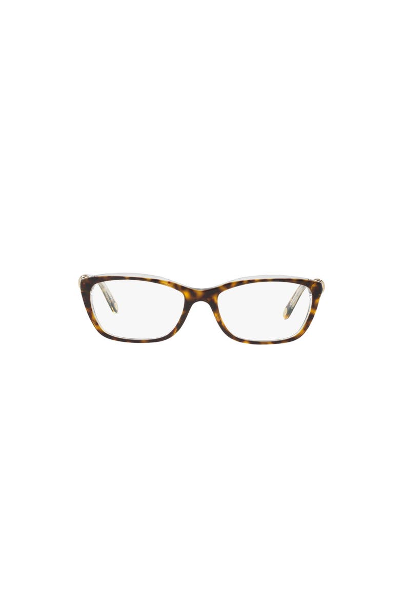 Tiffany & Co. 52mm Cat Eye optical glasses, Alternate, color, Brown