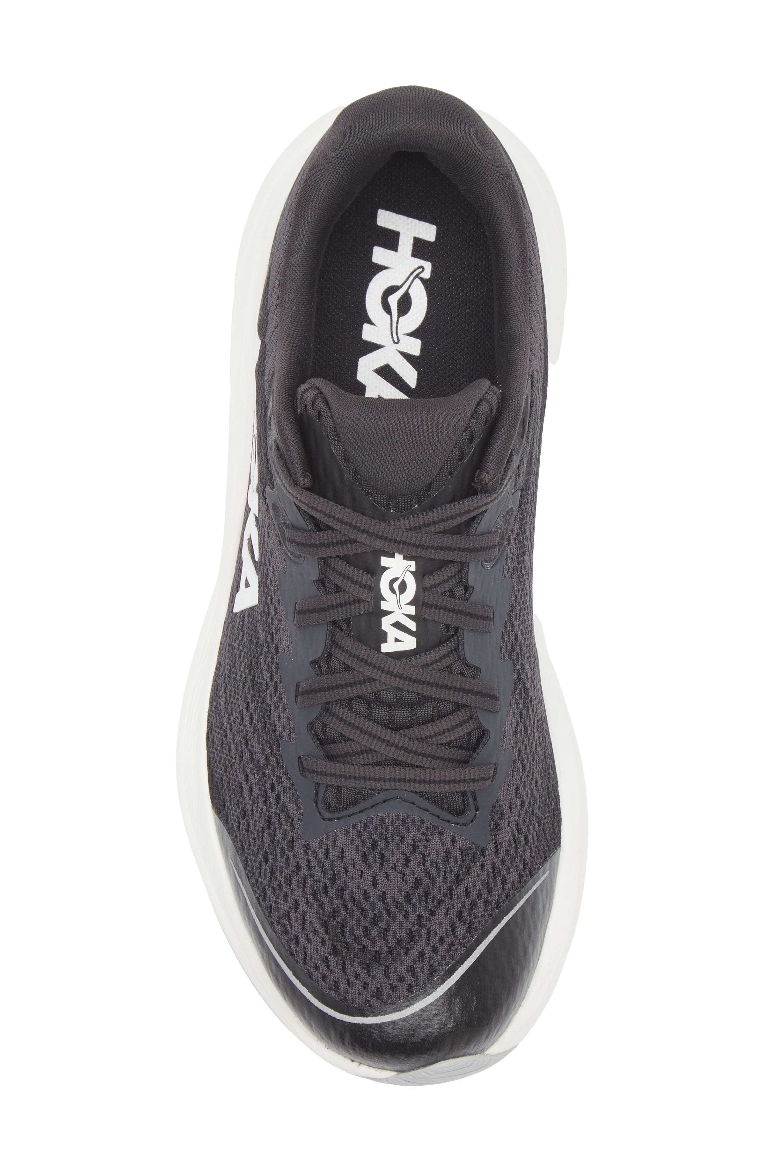 HOKA Kids' Rincon 4 Running Sneaker, Alternate, color, Black / White
