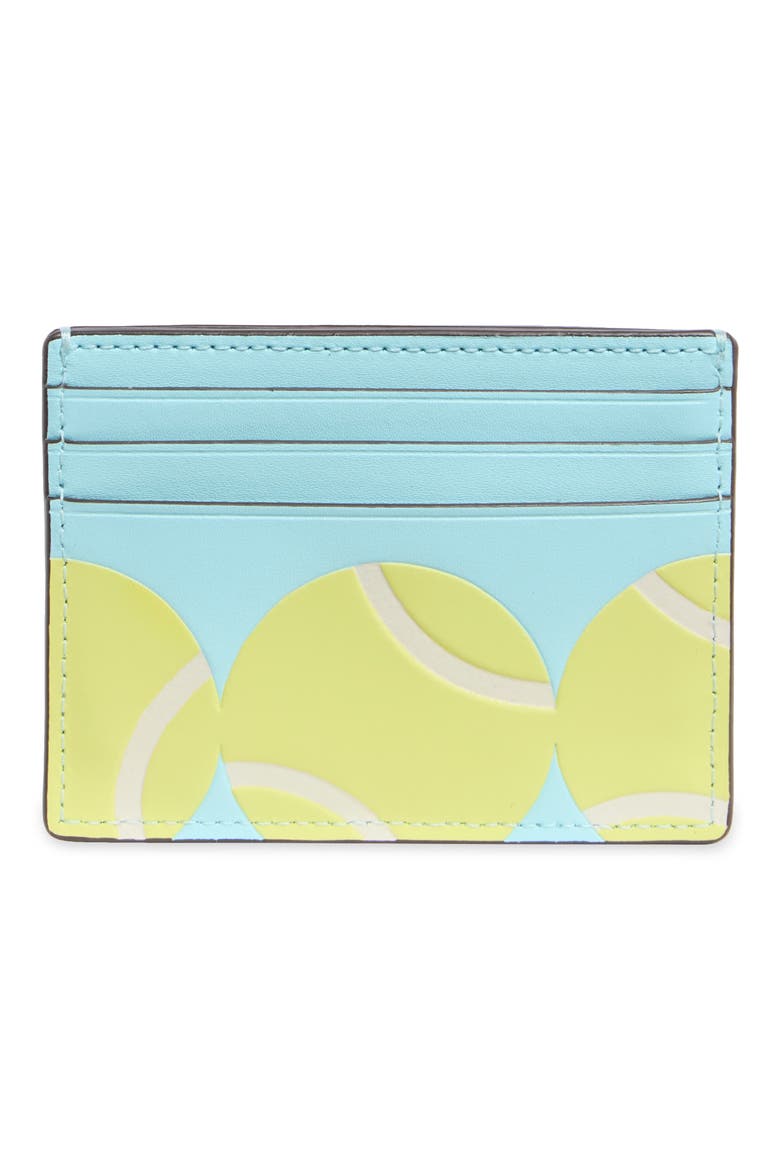 grand slam slim card case, Alternate, color, AQUA MULTI