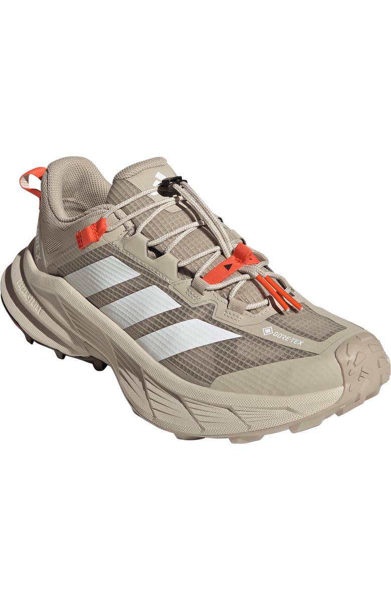 adidas Terrex Freehiker SL Gore-Tex<sup>®</sup> Waterproof Hiking Shoe, Main, color, Wonder Beige/ White/ Alumina