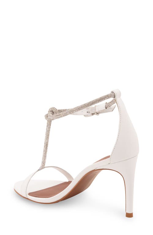 Bcbg Max Azria Trinnia T-strap Sandal In White