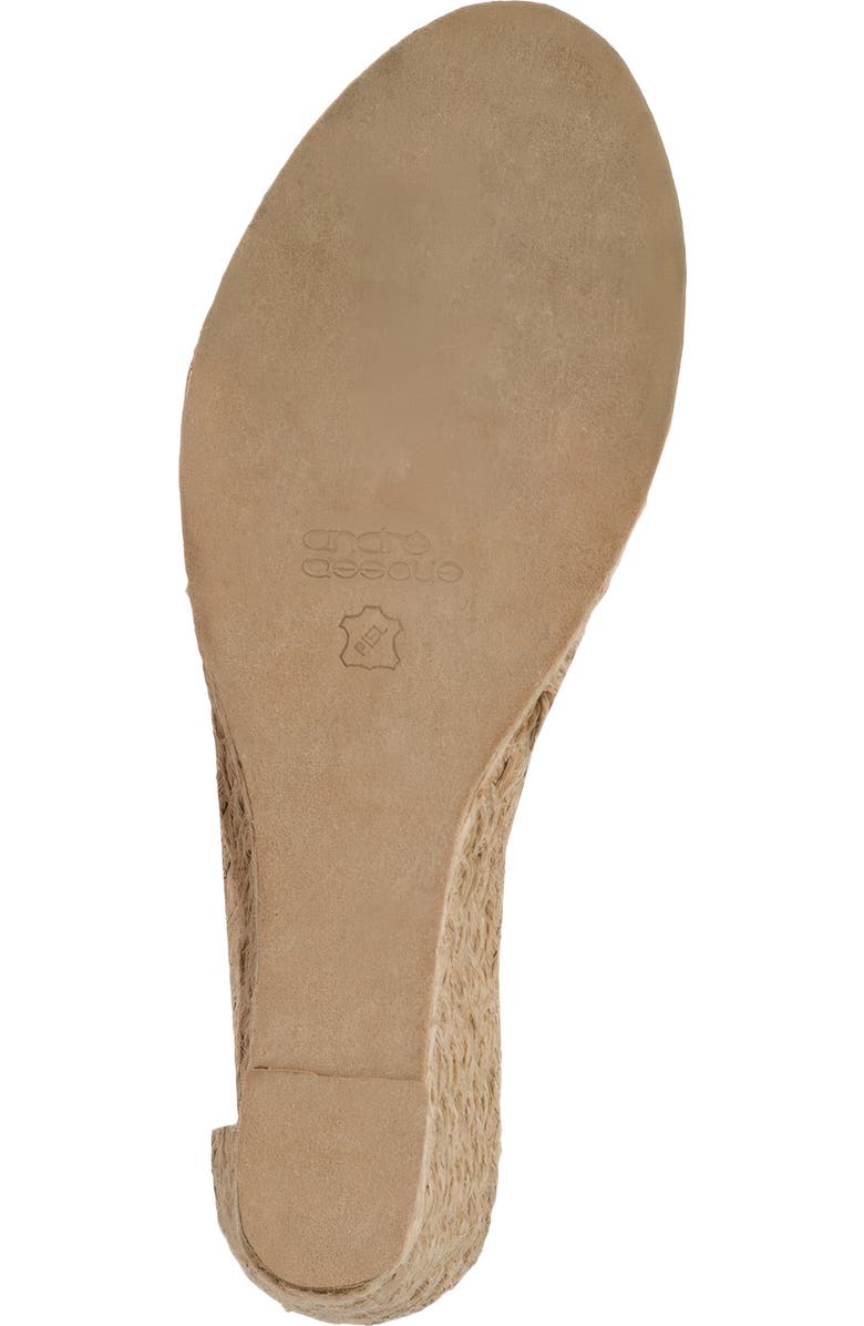 André Assous Neena Espadrille Wedge Sandal, Alternate, color, Cognac