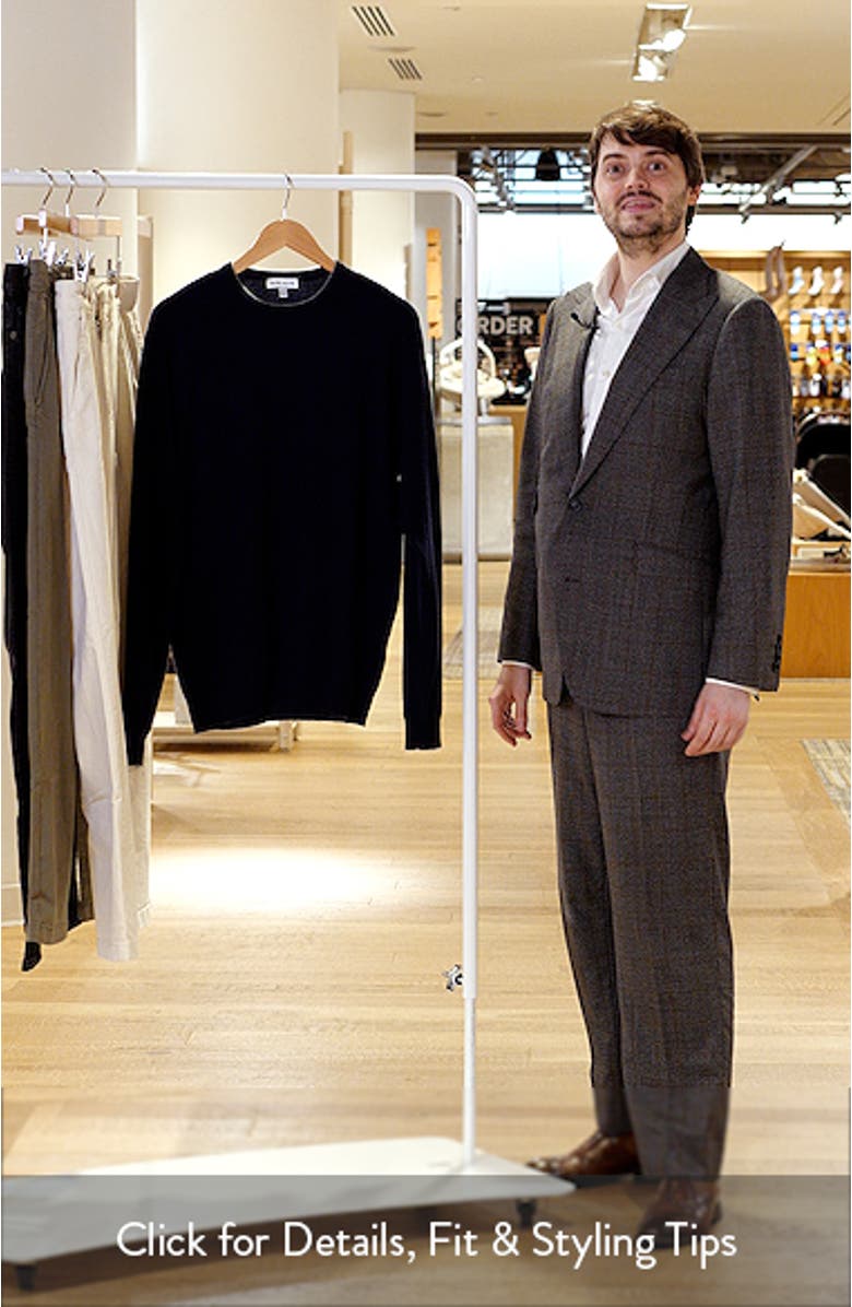 Crown Heritage Cashmere Crewneck Sweater, sales video thumbnail