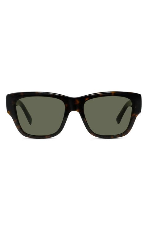 City 53mm Geometric Sunglasses