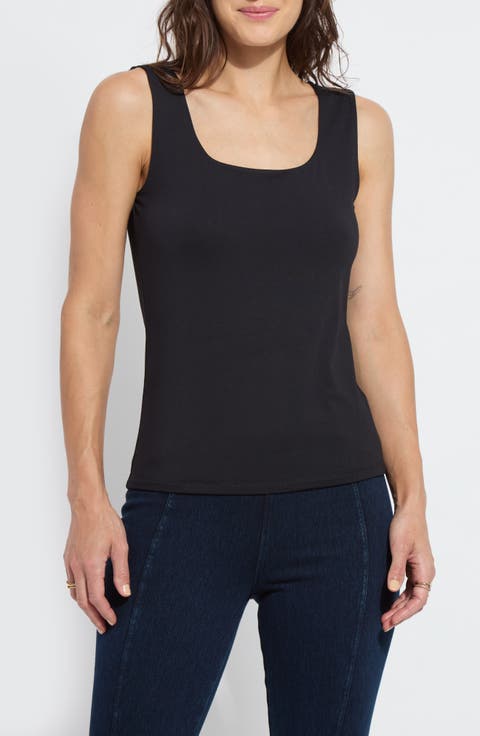 'Lyssentials Evie Scoop Neck Tank