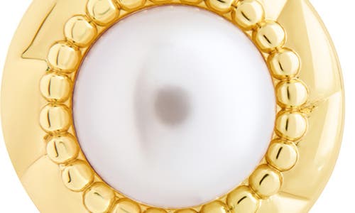 Sterling Forever Eudora Cultivated Pearl Stud Earrings