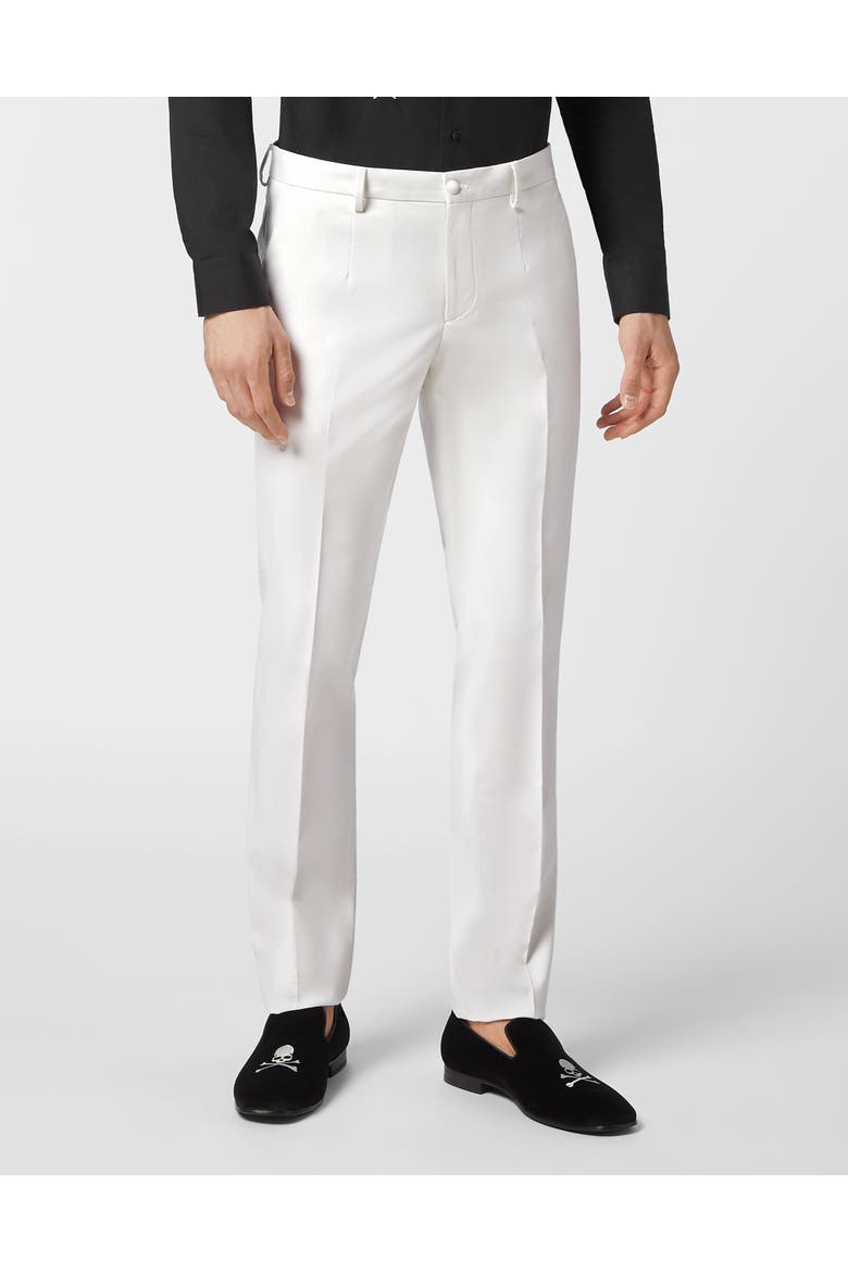 Trousers Men, Main, color, white