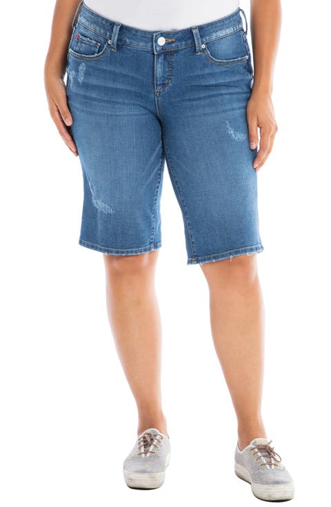 Denim Bermuda Shorts (Frances) (Plus Size)