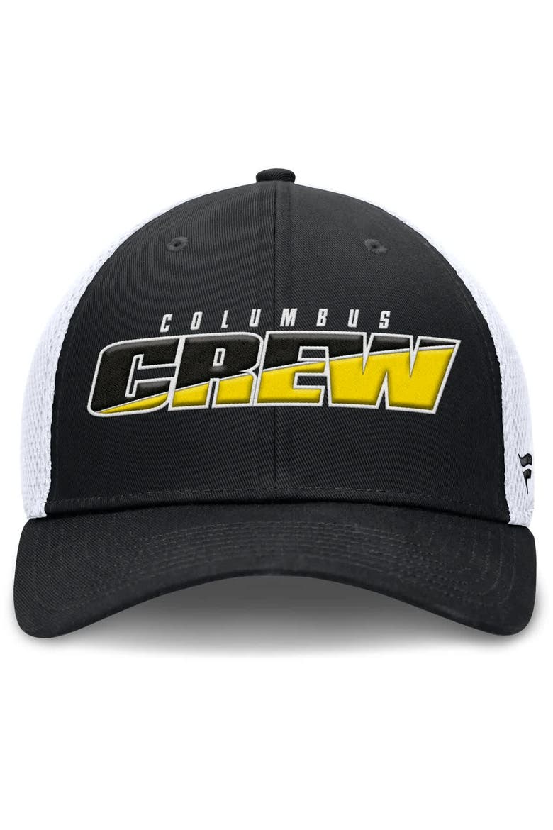 Men's Fanatics Black Columbus Crew Rocket Flex Hat, Alternate, color, Black