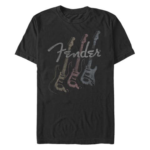 Men's Fender Triple Fret Logo  Graphic T-Shirt