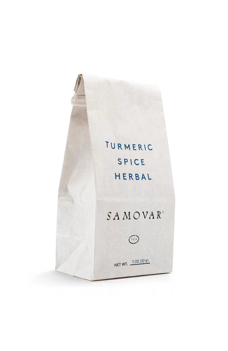 Samovar Tea Turmeric Spice Herbal Infusion, Organic, Main, color, 2 Oz Bag