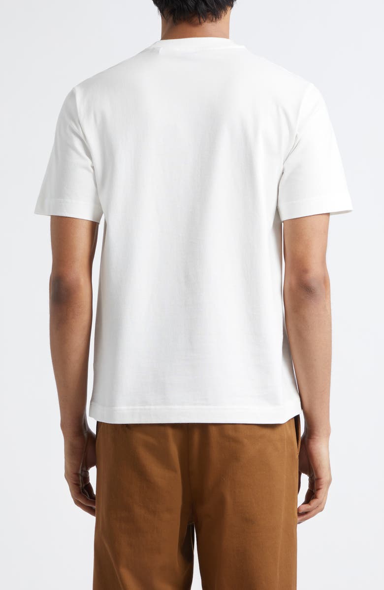 Burberry Seth EKD Stamp T-Shirt, Alternate, color, Chalk