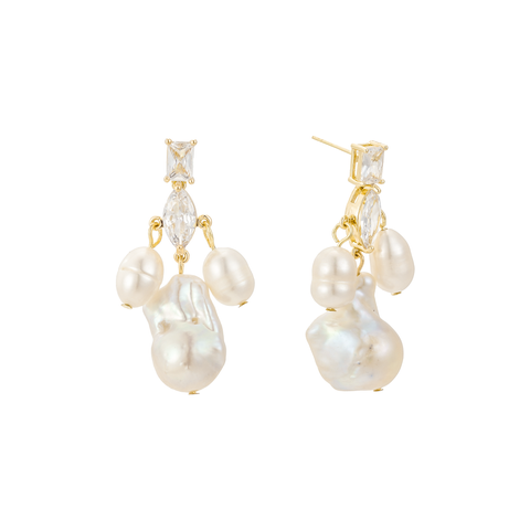 Astoria Freshwater Pearl Drop Earrings