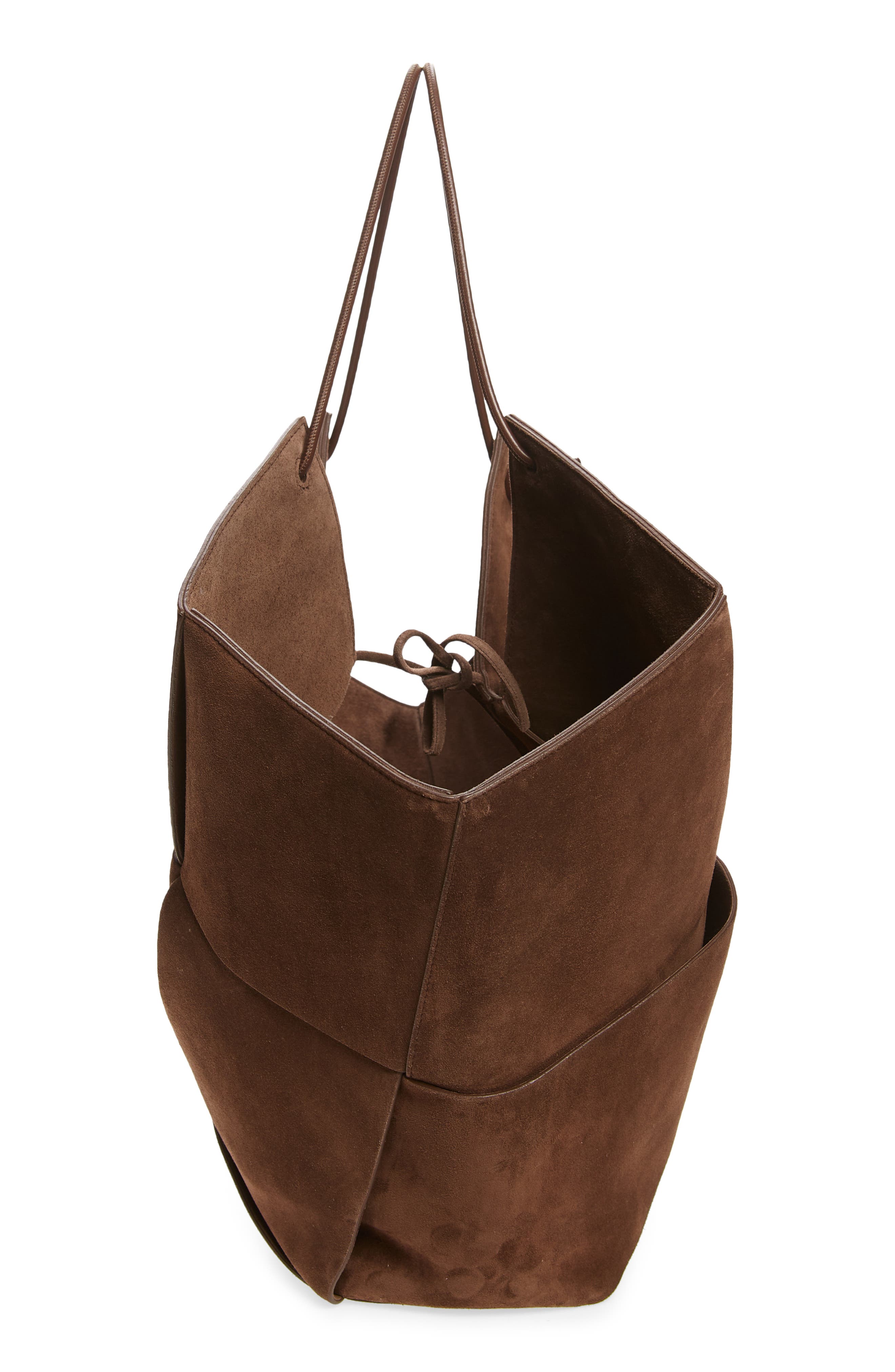 Bottega Veneta Large Suede Intreccio Tote, Alternate, color, 