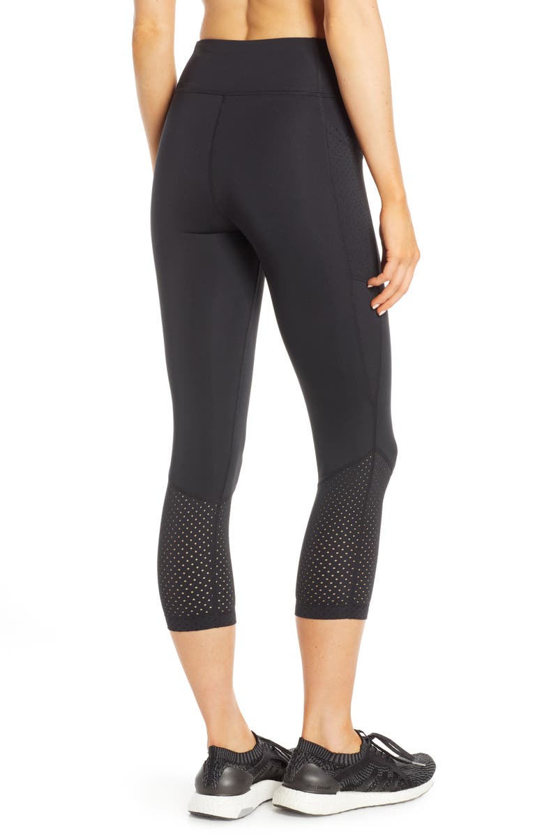 Zella Perfection Crop Leggings, Alternate, color, 