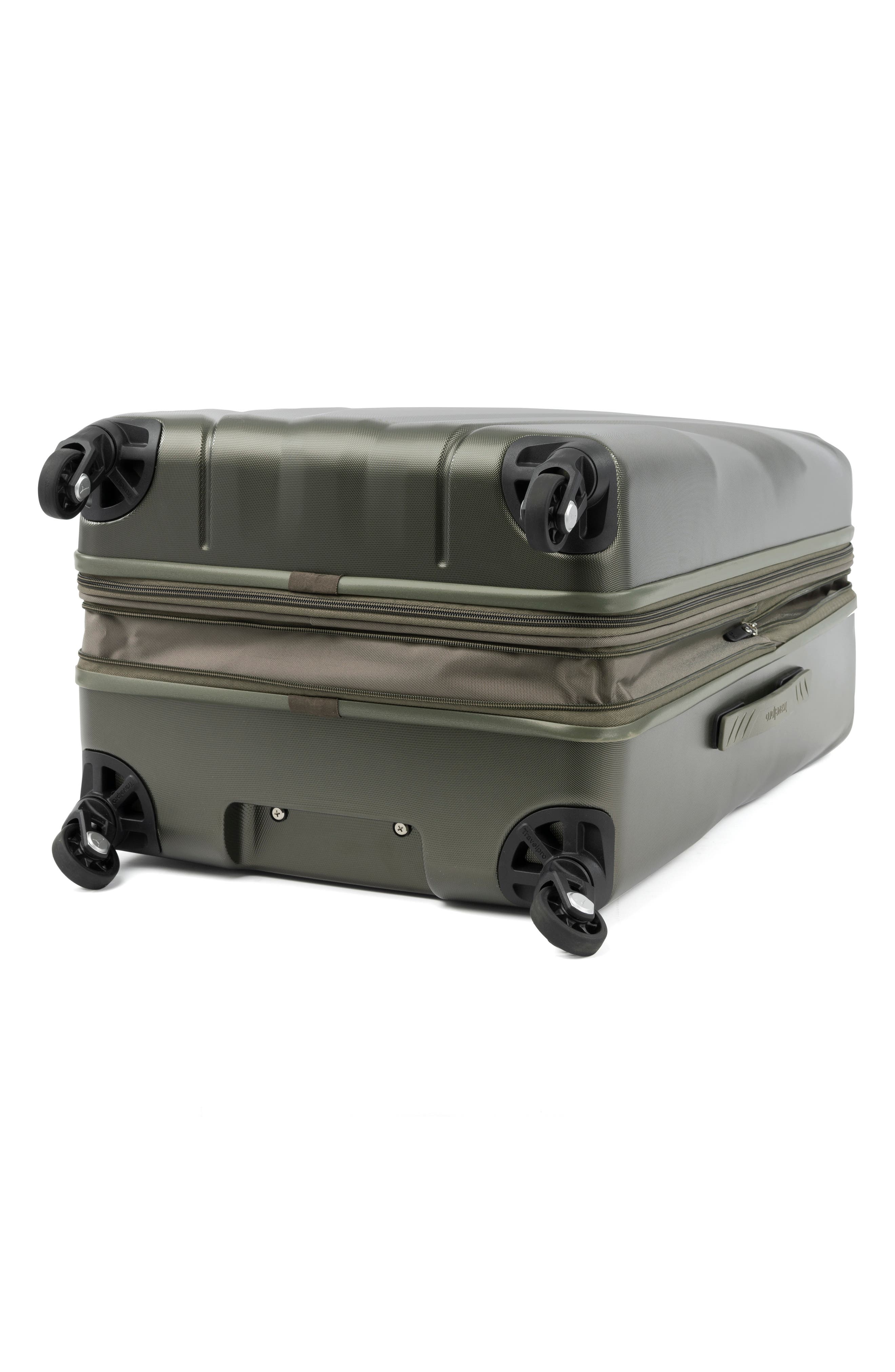 TRAVELPRO Maxlite<sup>®</sup> 5 25-Inch Hardside Expandable Medium Check-In Spinner, Alternate, color, Slate Green