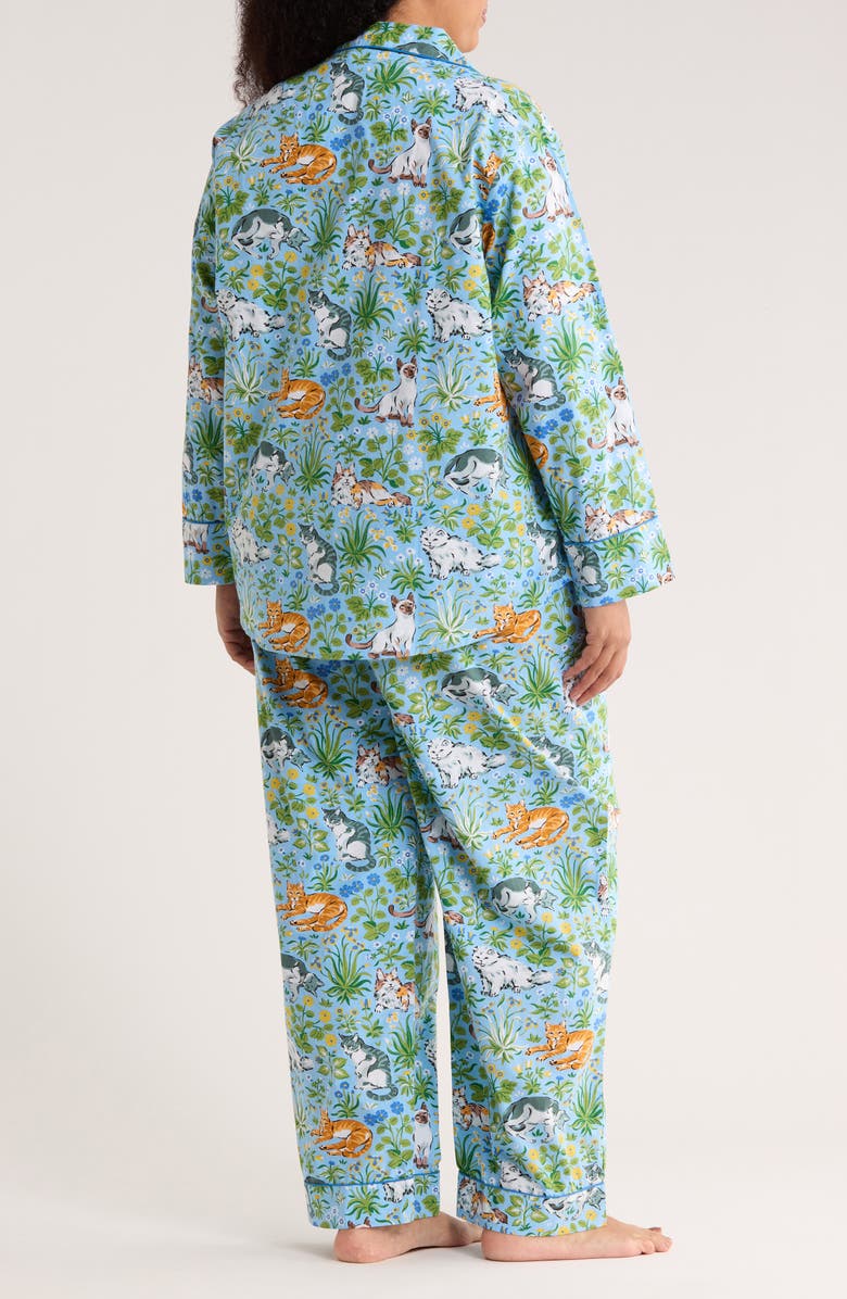 Printfresh Organic Cotton Poplin Long Pajamas, Alternate, color,