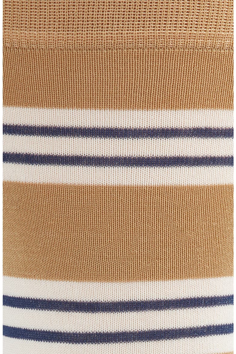 Simpson Cotton Blend Dress Socks, Alternate, color, CAMEL