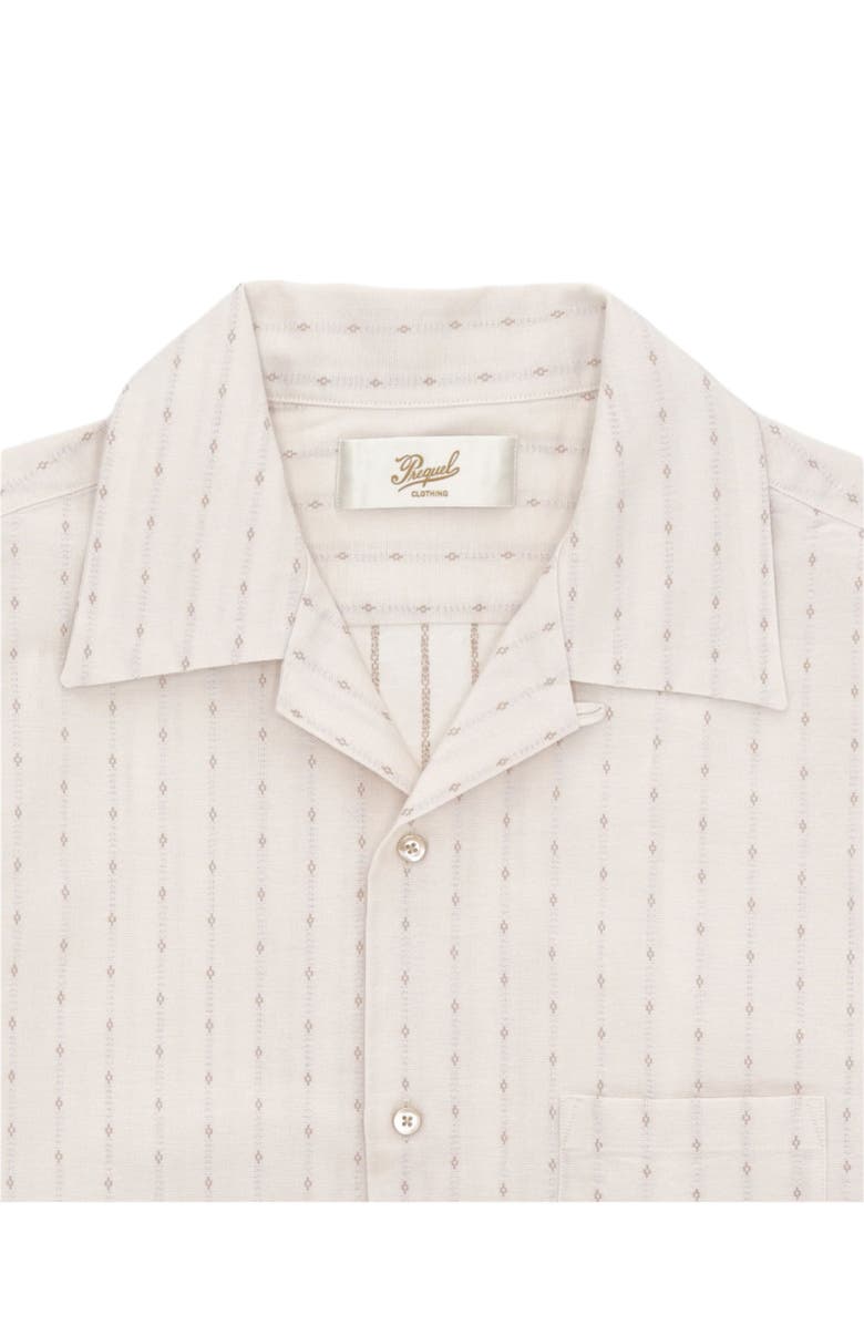 Fortela Prequel Short Sleeve Cotton Shirt, Alternate, color, Brown