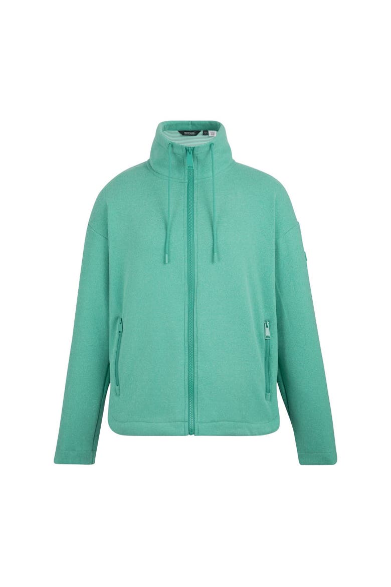 Ashlynn Knitted Fleece Jacket, Main, color, Ivy Moss