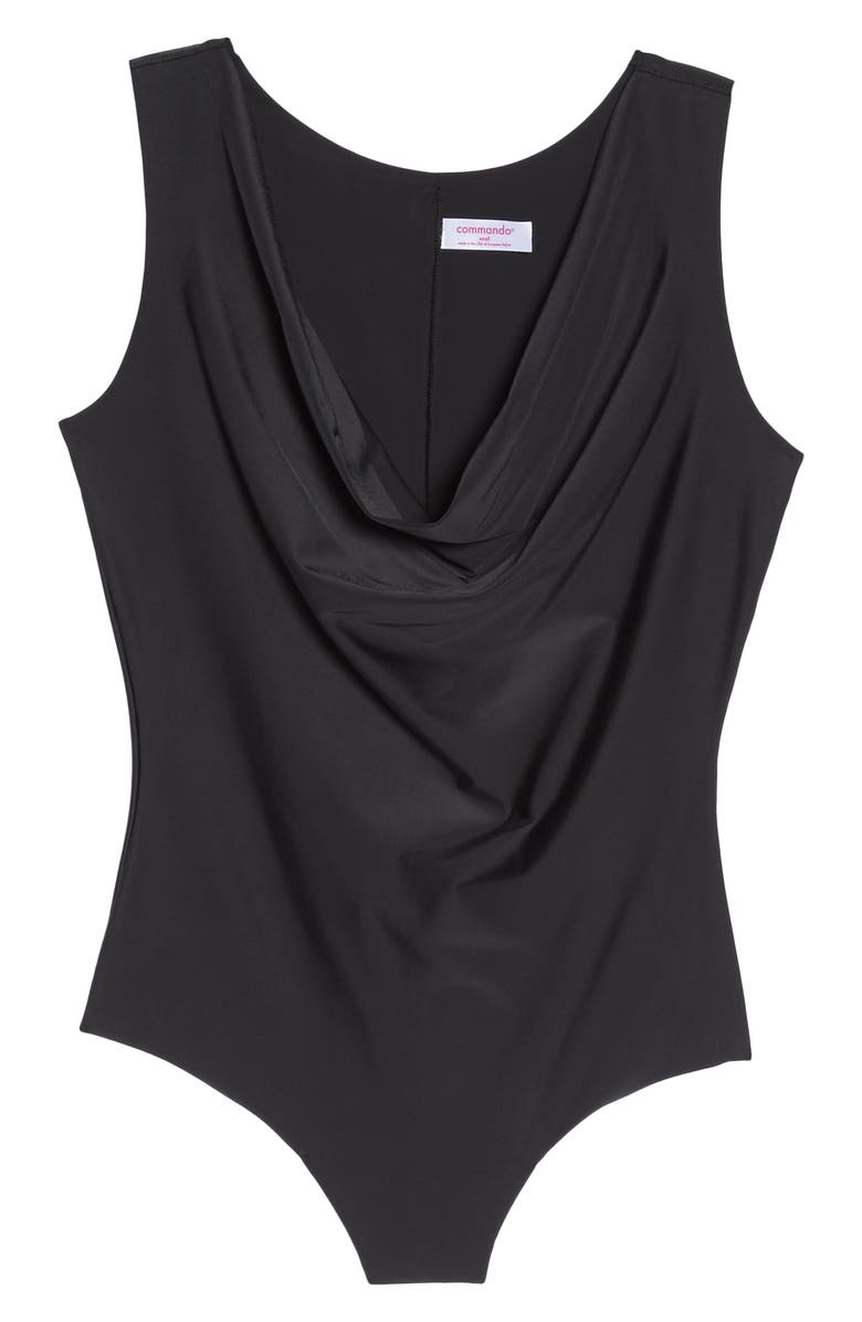 Commando Satin Bodysuit, Alternate, color,