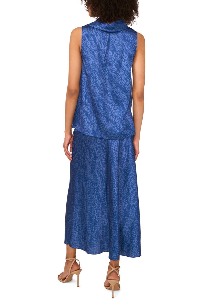 Vince Camuto Cowl Neck Sleeveless Top, Alternate, color, Blueberry