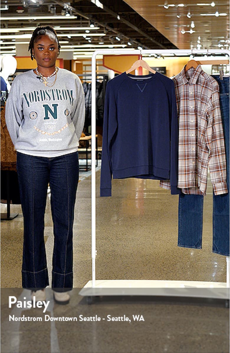 V-Stitch Performance Crewneck Sweatshirt, sales video thumbnail