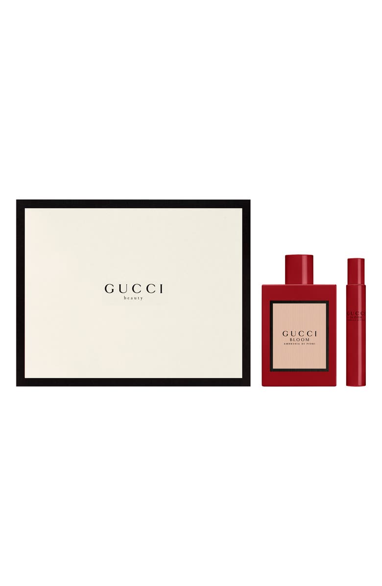 Gucci Bloom Ambrosia di Fiori Eau de Parfum Intense Set $179 Value, Main, color, 
