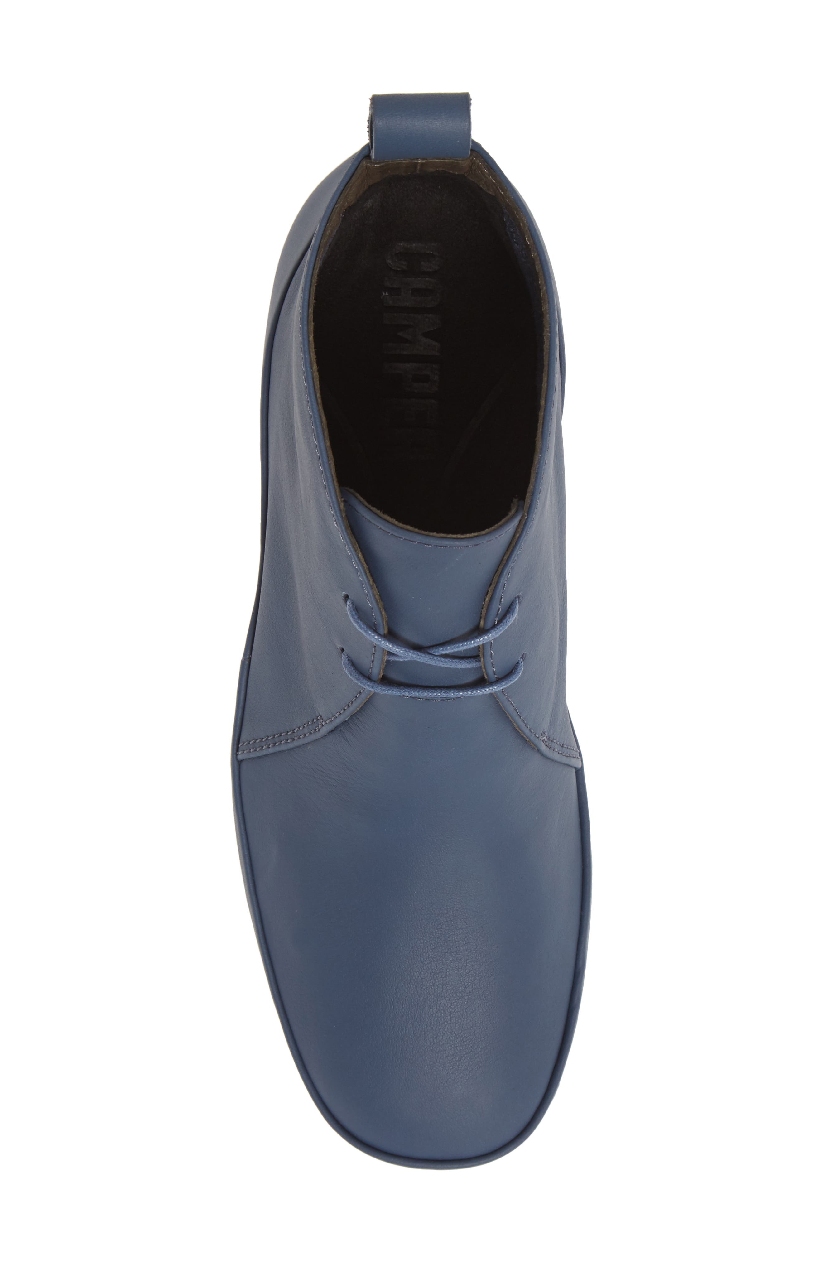 Alright Bootie, Alternate, color, MEDIUM BLUE LEATHER