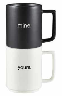 Yours & Mine Set of 2 Matte Mugs